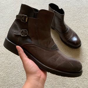 men’s Johnston&murphy leather boots